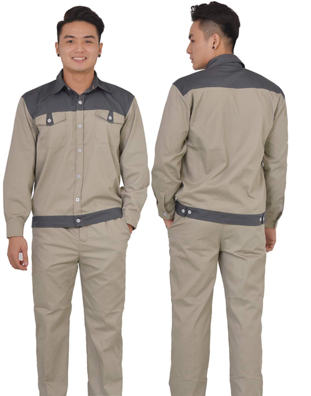 May đồng phục Kiều Phú