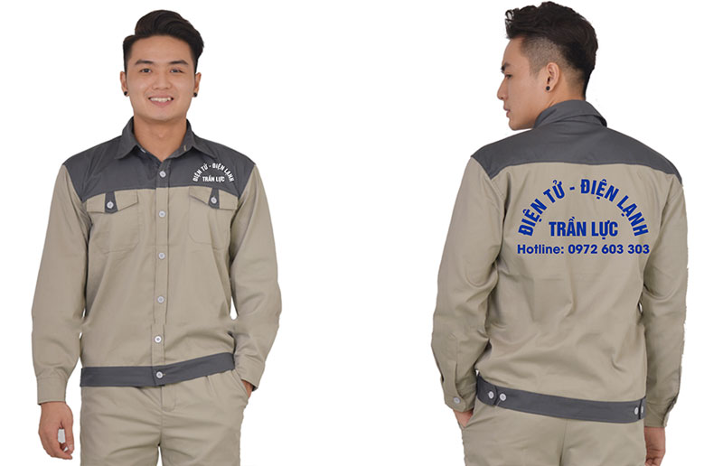 May đồng phục Quảng Oai