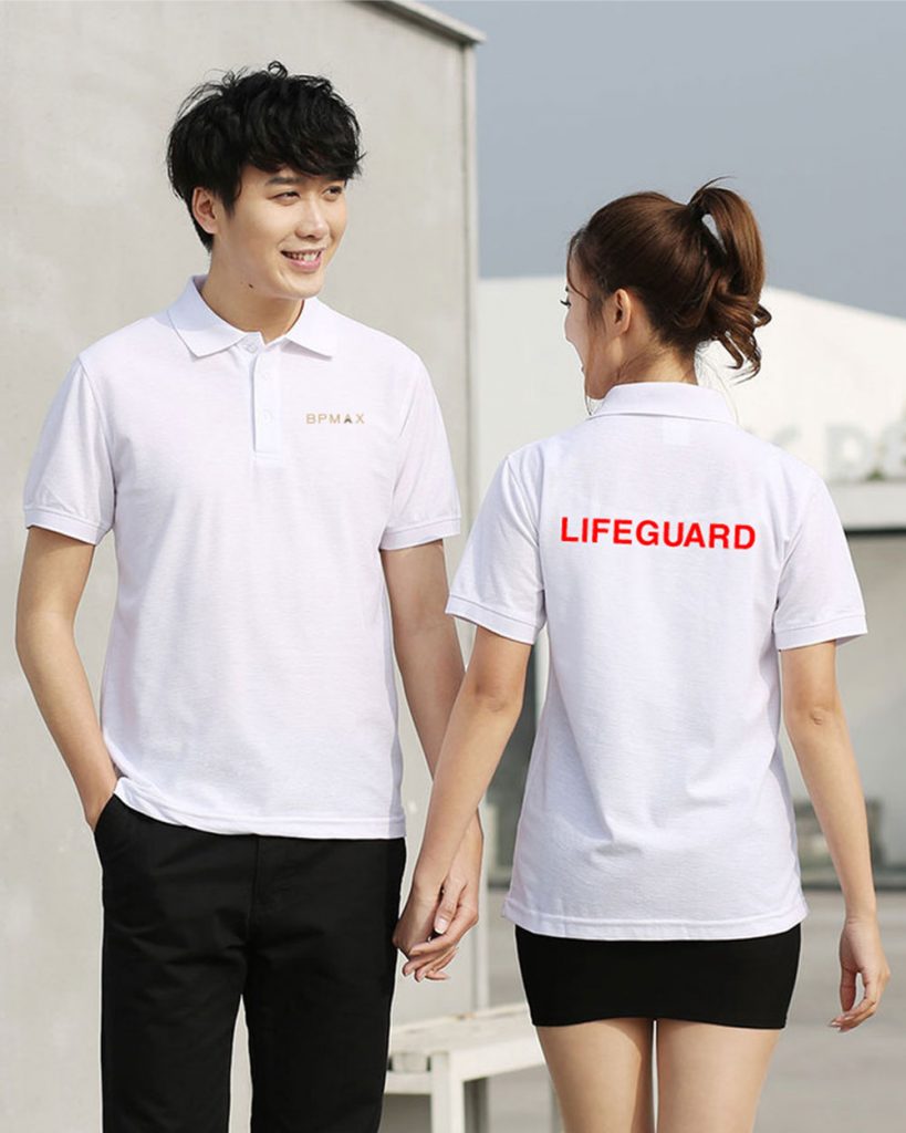 May và in đồng phục Công ty BPMAX Lifeguard
