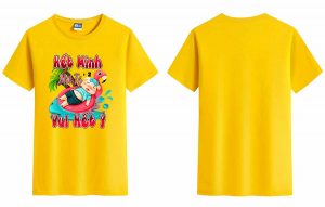 Áo đi biển In Hết mình Một tý Vui hết ý