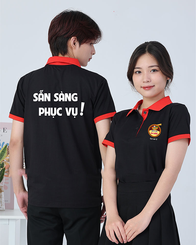 Áo phông đồng phục Quán Bún Cá Gia Cường - Cơ sở 2