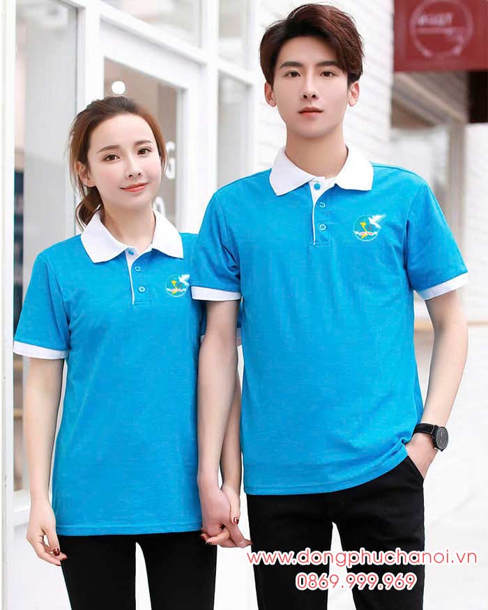 Áo polo in logo Hội Phụ Nữ