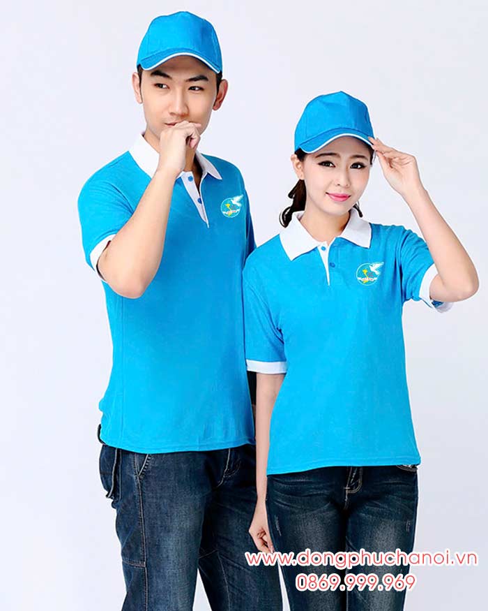 Áo polo in logo Hội Phụ Nữ