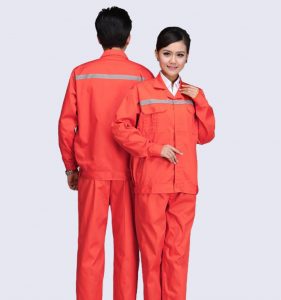 Đồng phục công nhân màu cam