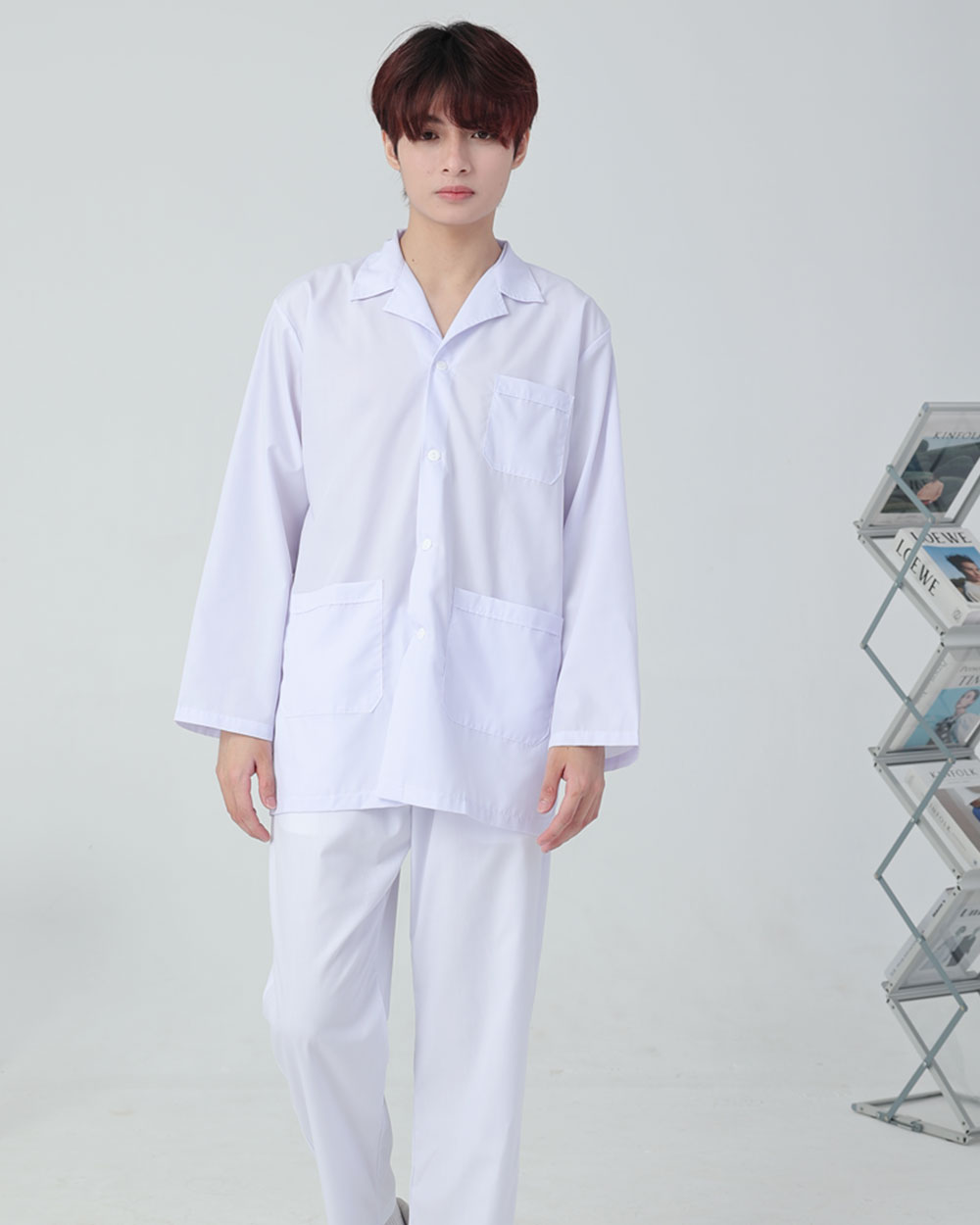 Đồng phục điều dưỡng - nhân viên y tế màu trắng