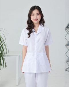 Đồng phục điều dưỡng - nhân viên y tế màu trắng