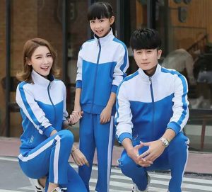 Đồng phục học sinh - mầm non thể thao trắng xanh – MN02