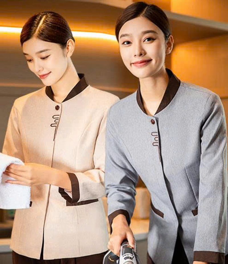 Đồng phục nhân viên buồng phòng khách sạn