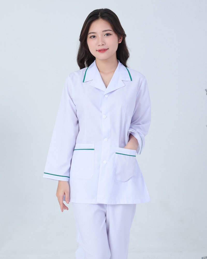 Đồng phục y tế - bác sĩ nữ chuẩn y khoa