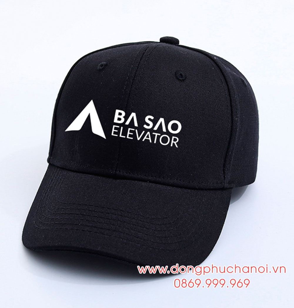 In mũ lưỡi trai Ba Sao Elevator