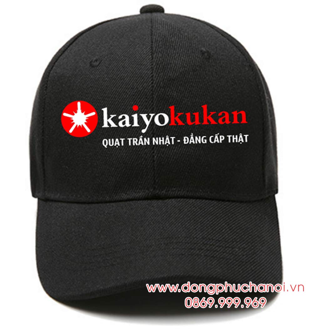 In mũ lưỡi trai Công ty Kaiyokukan