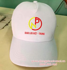 In mũ lưỡi trai Giao lưu Việt - Trung
