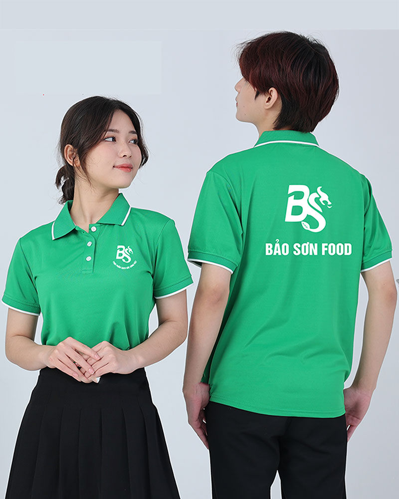 Mẫu áo phông đồng phục Công ty Bảo Sơn Food
