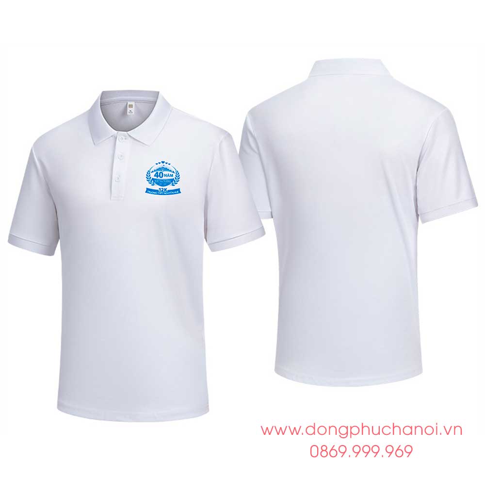 May và In áo Lớp 12K Trường THPT Nguyễn Huệ - 40 năm Ngày ra trường