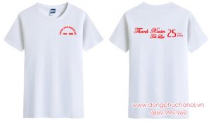 May và In áo Lớp Chuyên Toán Nguyễn Huệ - 25 Năm Thanh xuân trở lại