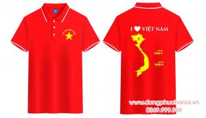 May và In áo cờ đỏ sao vàng Tôi yêu Việt Nam
