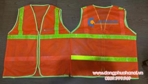 May và In áo gile lưới Công ty Lan Phuong