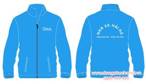 May và In áo khoác đồng phục Nhà xe Hải Hà