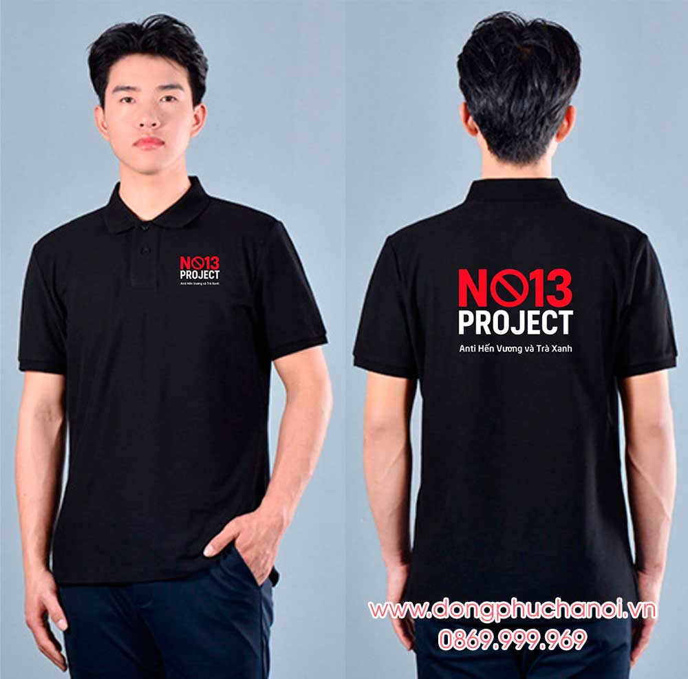 May và In áo phông No13 Project Anti Hến Vương và Trà Xanh