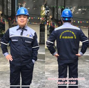 May và In đồng phục bảo hộ Công ty CP XD Điện và TMDV ASIAN