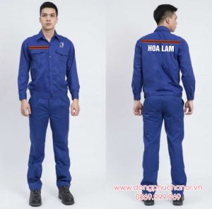 May và In đồng phục bảo hộ Công ty Hoa Lam