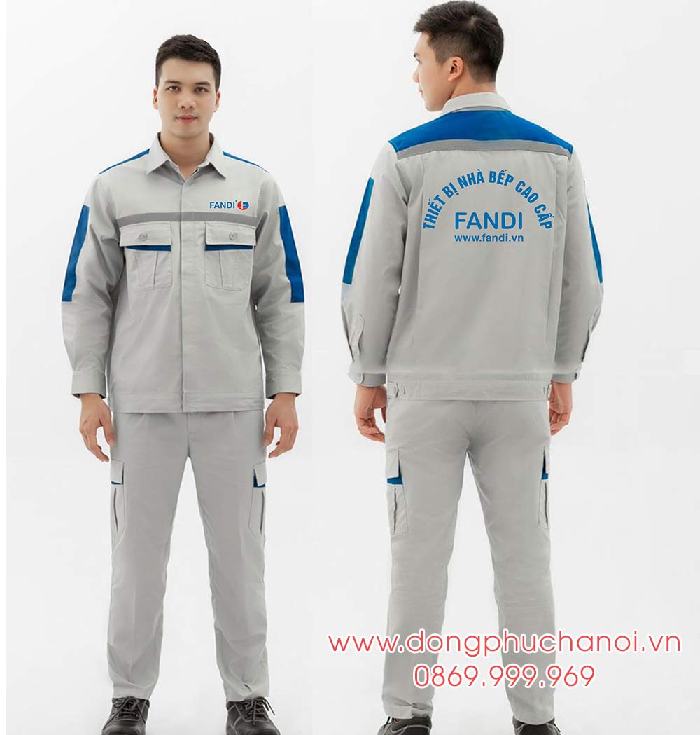 May và In đồng phục bảo hộ Thiết bị nhà bếp cao cấp Fandi