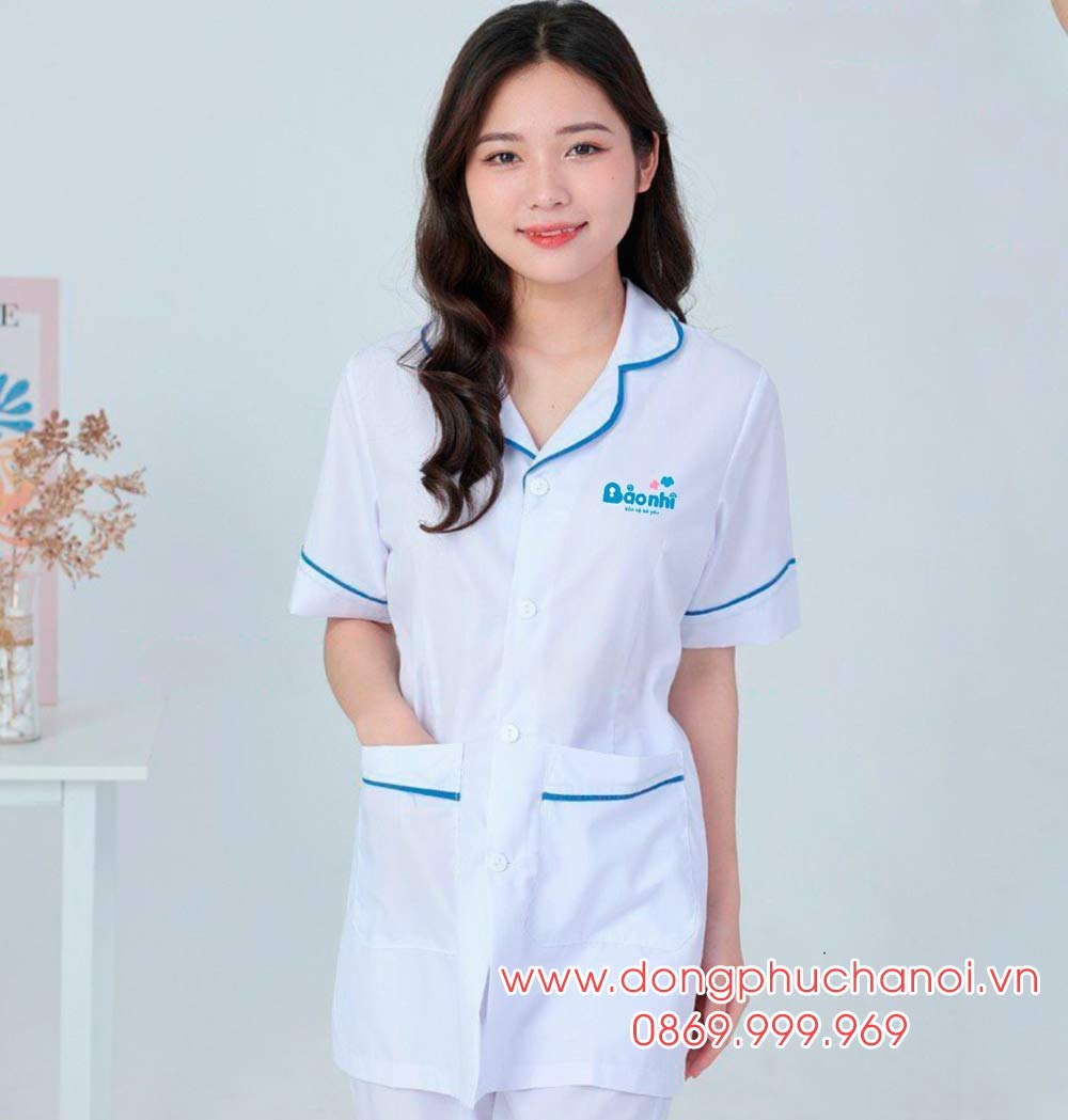 May và In đồng phục y tế Bảo Nhi