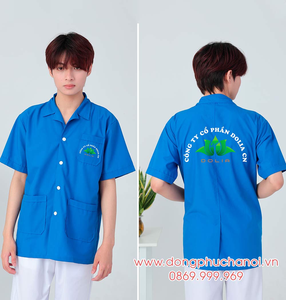May và In đồng phục y tế Công ty Cổ phần Dolia CN