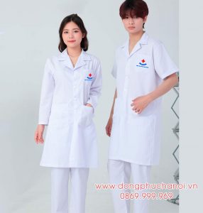 May và In đồng phục y tế Trung tâm sức khỏe nghề nghiệp SKNN