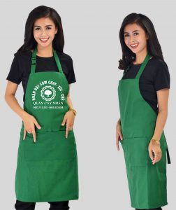May và In tạp dề Quán Cây Nhãn