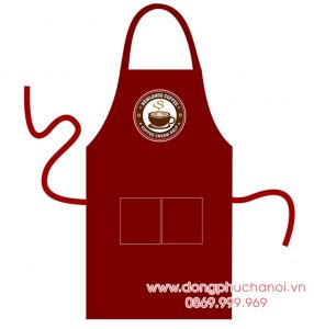 May và In tạp dề Quán Newlands Coffee Crean Salt