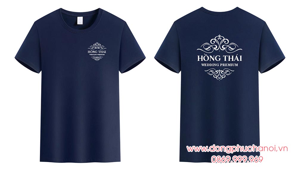 May và in áo phông Trung tâm Hồng Thái Wedding Premium