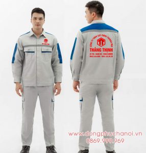 May và in đồng phục bảo hộ Công ty TNHH Xây dựng Thương mại Thắng Thịnh