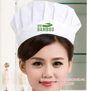 Mũ đầu bếp Mr Bamboo
