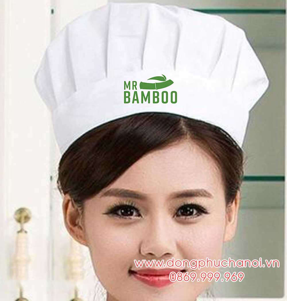 Mũ đầu bếp Mr Bamboo