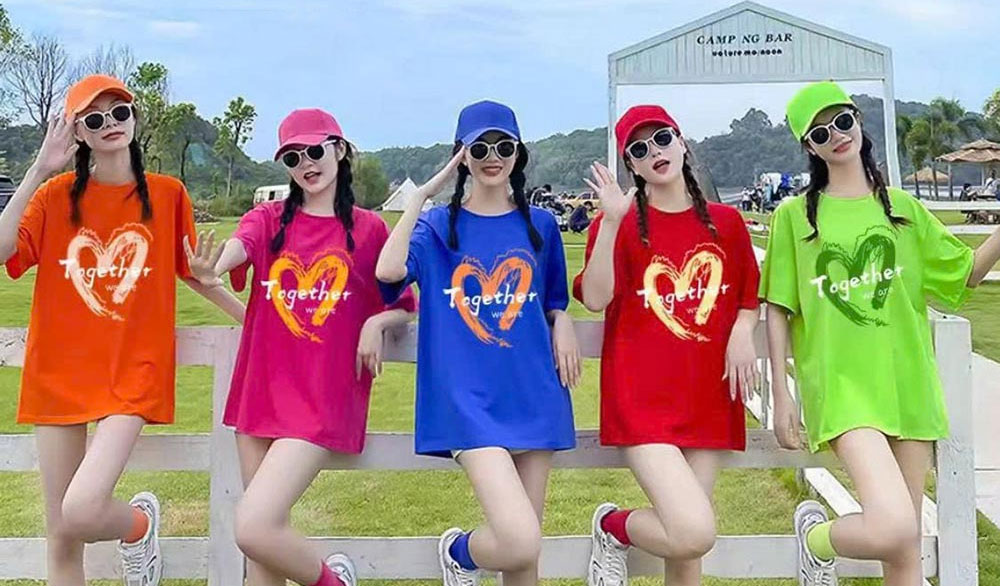 Mẫu đồng phục áo nhóm