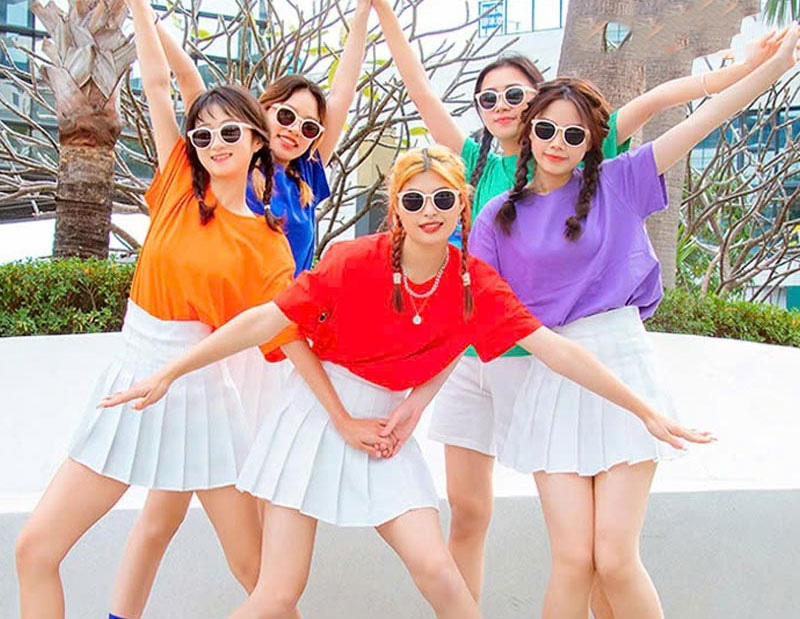 Mẫu đồng phục áo nhóm