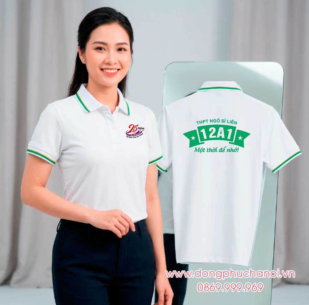 May và In áo Lớp 12A1-K53 THPT Ngô Sĩ Liên - 25 Năm Kỷ niệm Thời áo trắng