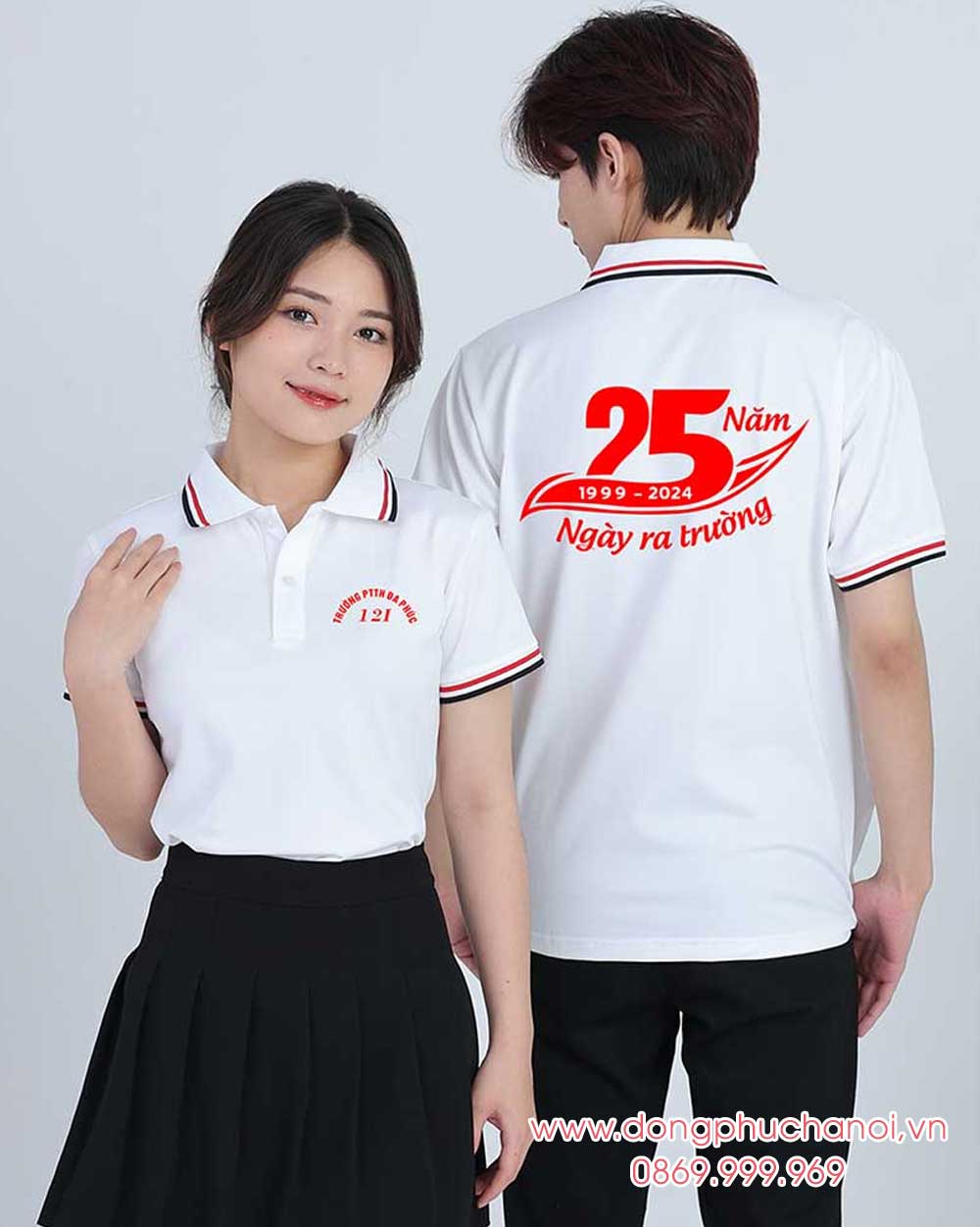 May và In áo Lớp 12I Trường PTTH Đa Phúc - 25 năm Ngày ra trường