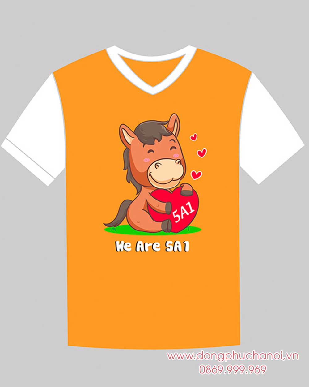 May và In áo Lớp 5A1 - We are 5A1