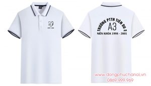 May và In áo Lớp A3 Trường PTTH Tiên Du 2 niên khóa 1998-2001