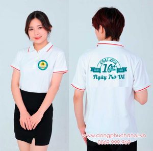 May và In áo Lớp CQ47.2205 Học viện Tài Chính - 10 năm Ngày trở về
