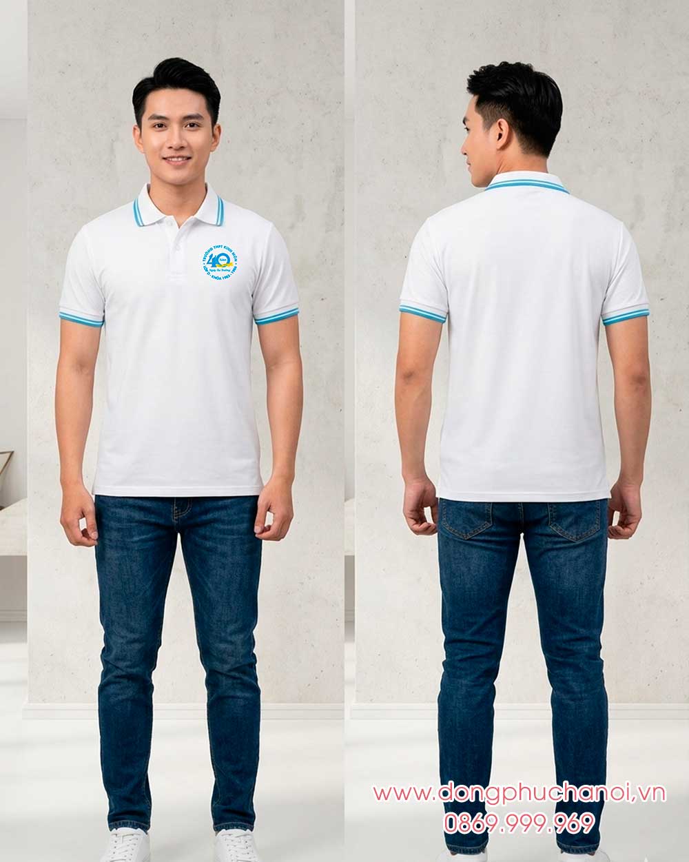 May và In áo Lớp D Trường THPT Kinh Môn - 40 Năm Ngày ra trường