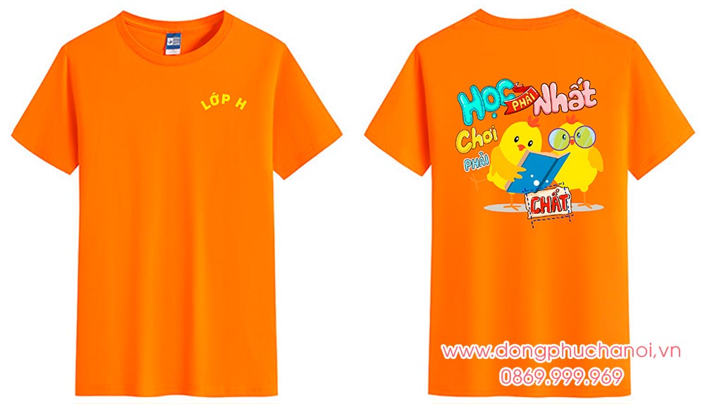 May và In áo Lớp H - Học phải Nhất - Chơi phải Chất