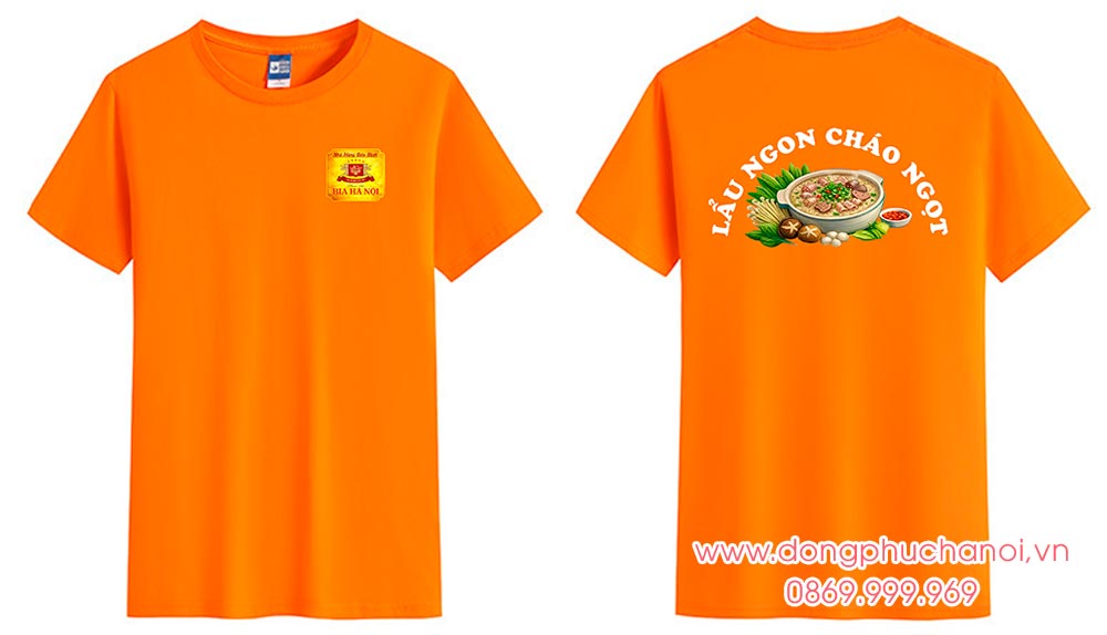 May và In áo phông Nhà hàng Bảo Bình
