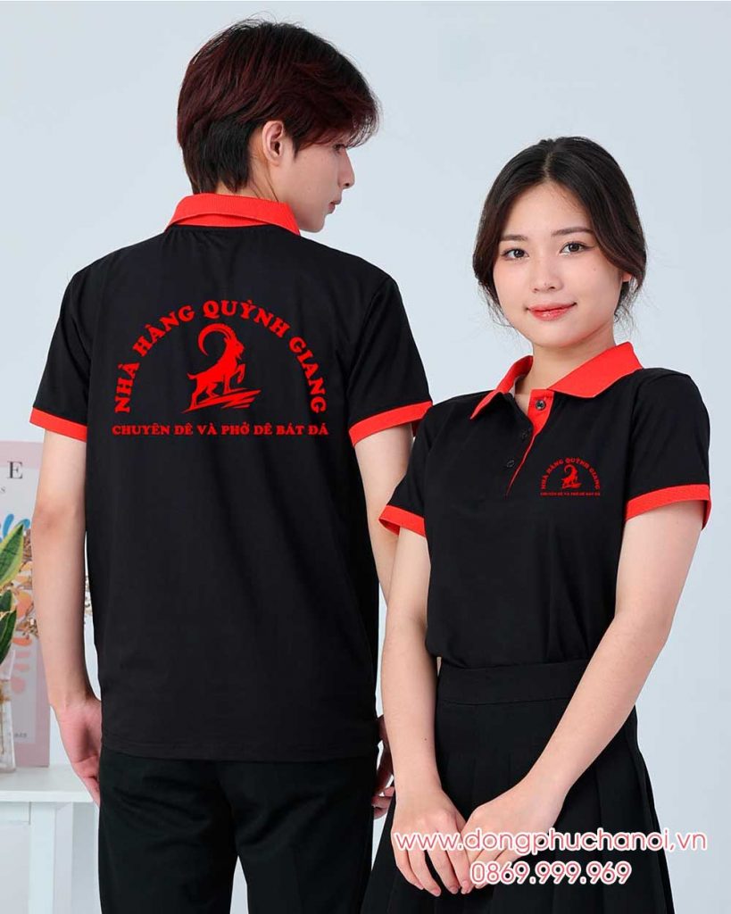May và In áo phông Nhà hàng Quỳnh Giang
