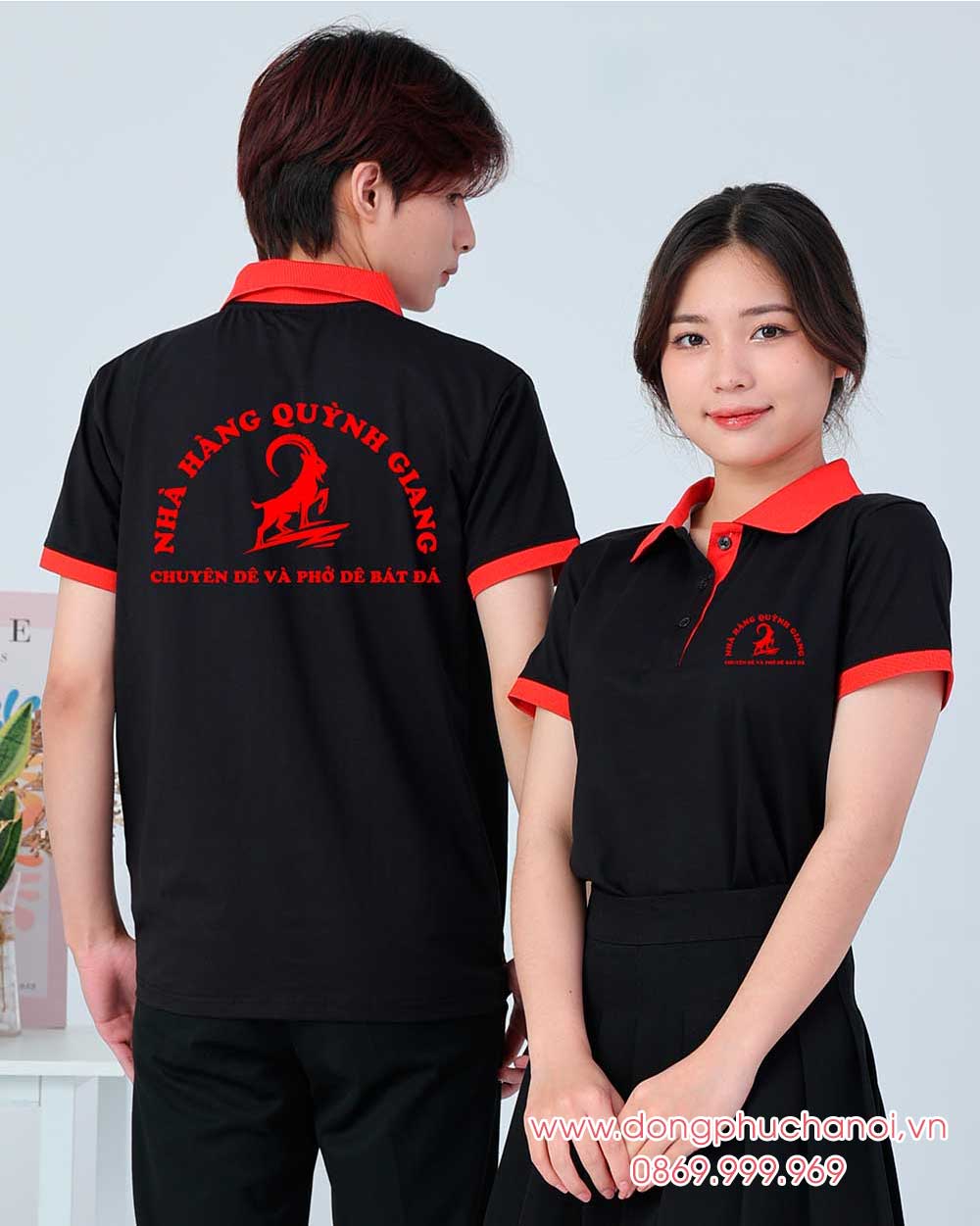 May và In áo phông Nhà hàng Quỳnh Giang