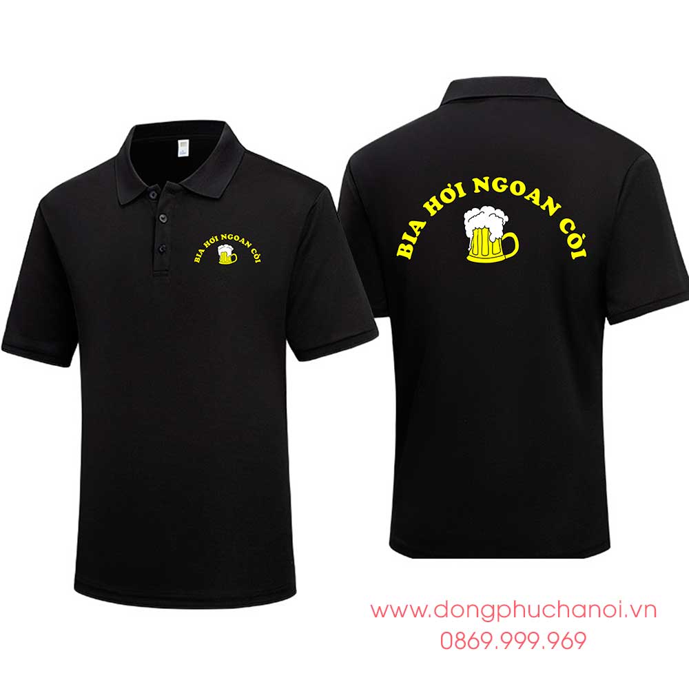 May và In áo phông Quán Bia hơi Ngoan Còi