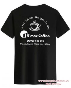 May và In áo phông Quán N'Max Coffee