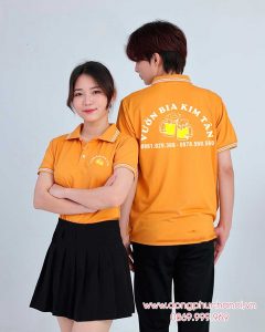 May và In áo phông Quán Vườn Bia Kim Tân